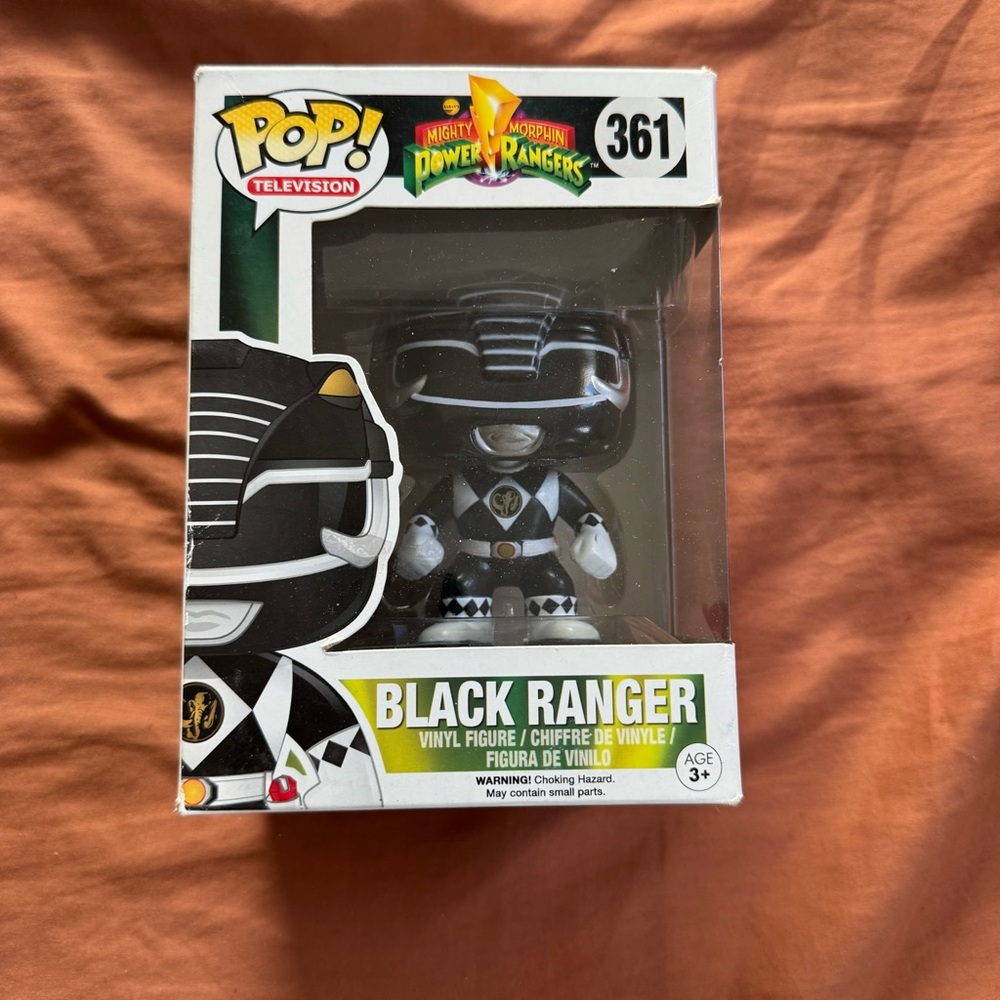 Funko Pop! Black Ranger Vinyl Figure